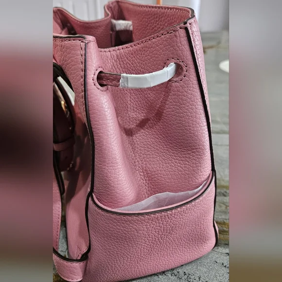 Tory Burch Pink Leather Backpack with Tassel NWT - Picture 9 of 16